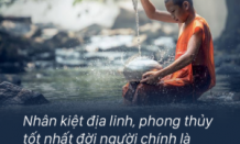 Mệnh do trời định, vận tùy nhân tâm, còn phong thủy thực chất là 